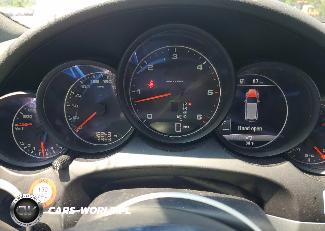 2016 Porsche Cayenne VIN:WP1AF2A29GKA42307 - 9