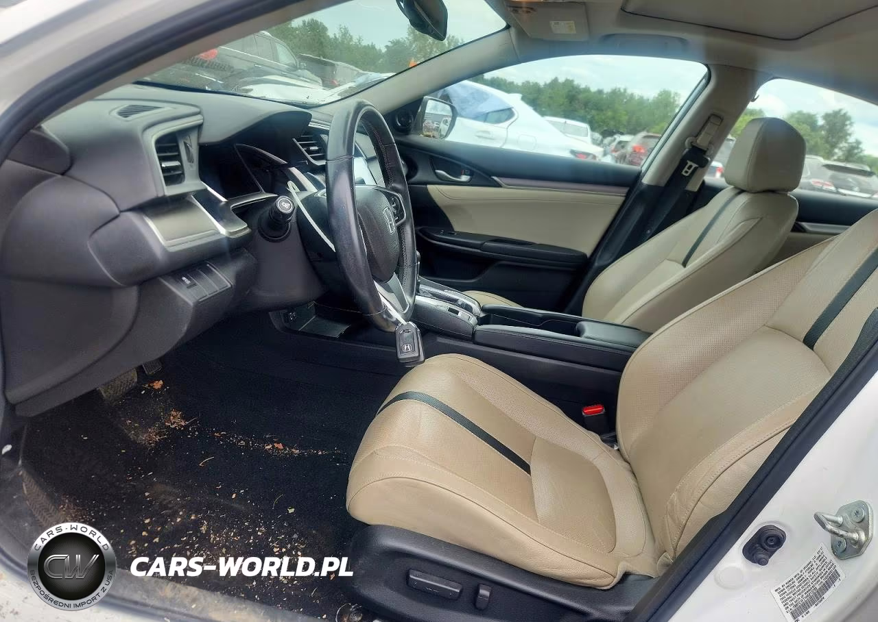2017 Honda Civic Exl VIN:19XFC1F71HE213795 - 7