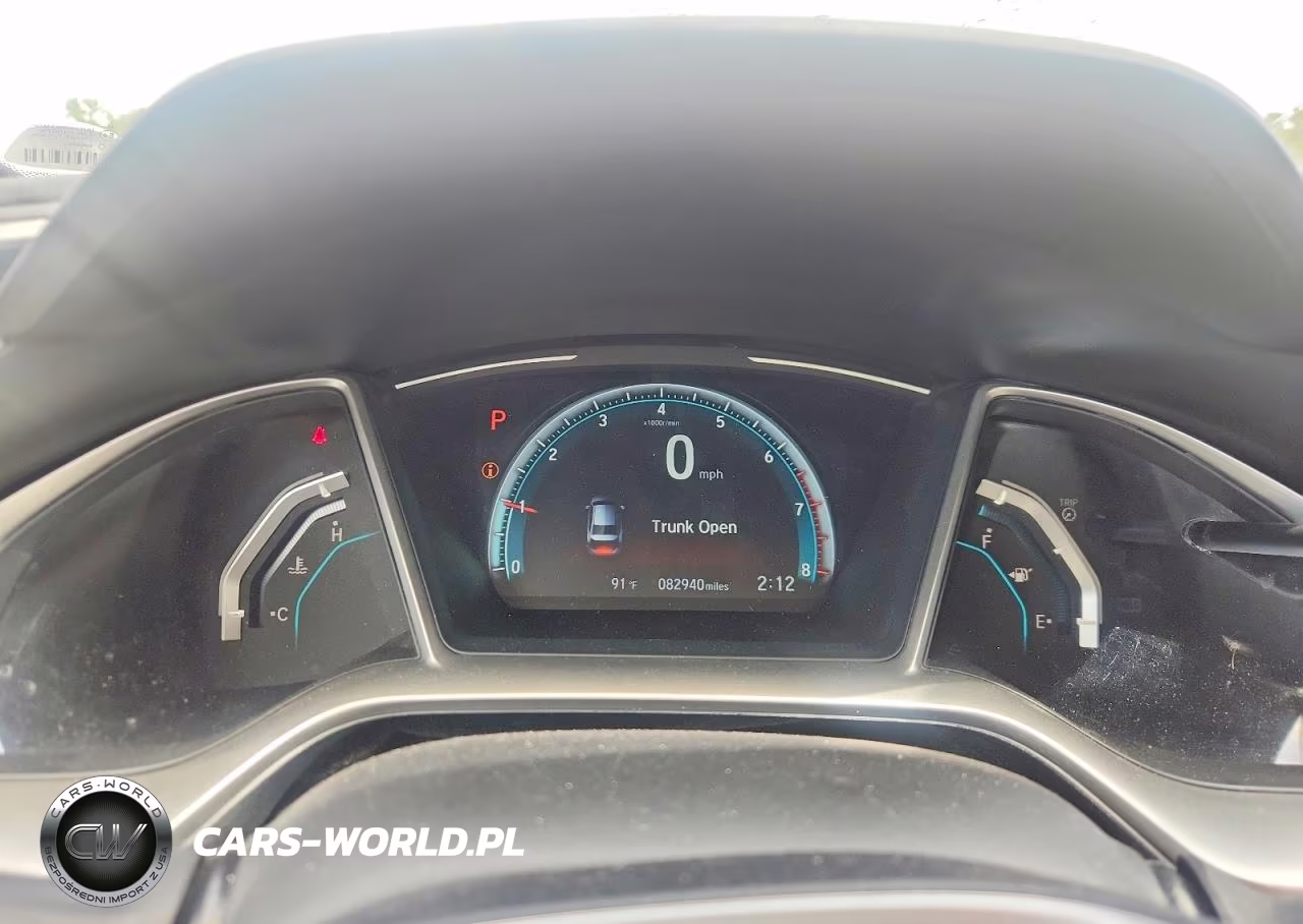 2017 Honda Civic Exl VIN:19XFC1F71HE213795 - 9