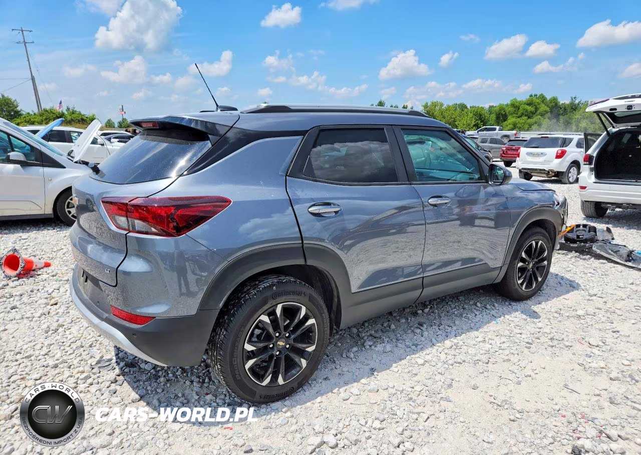 2021 Chevrolet Trailblazer Lt VIN:KL79MPS27MB158782 - 3