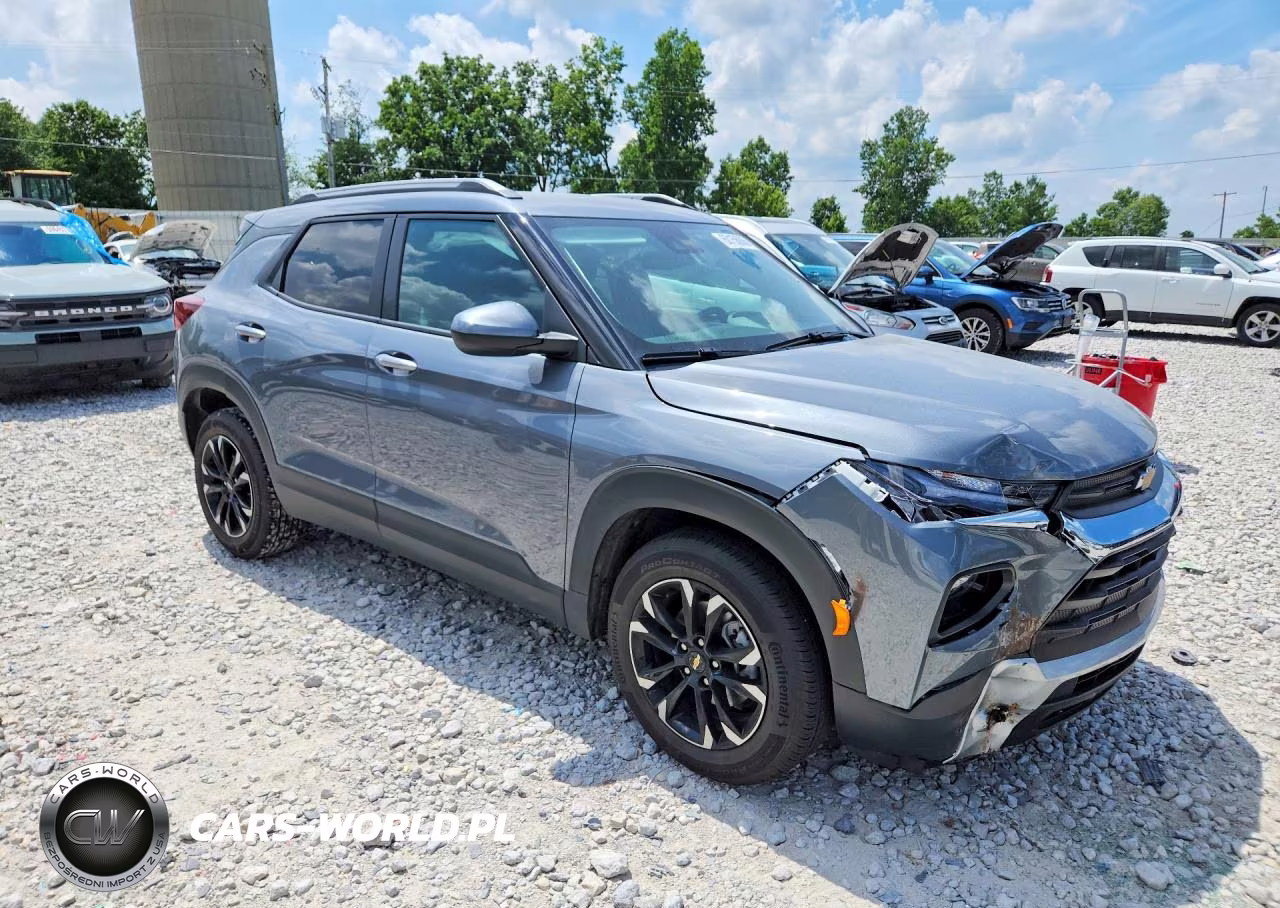 2021 Chevrolet Trailblazer Lt VIN:KL79MPS27MB158782 - 4