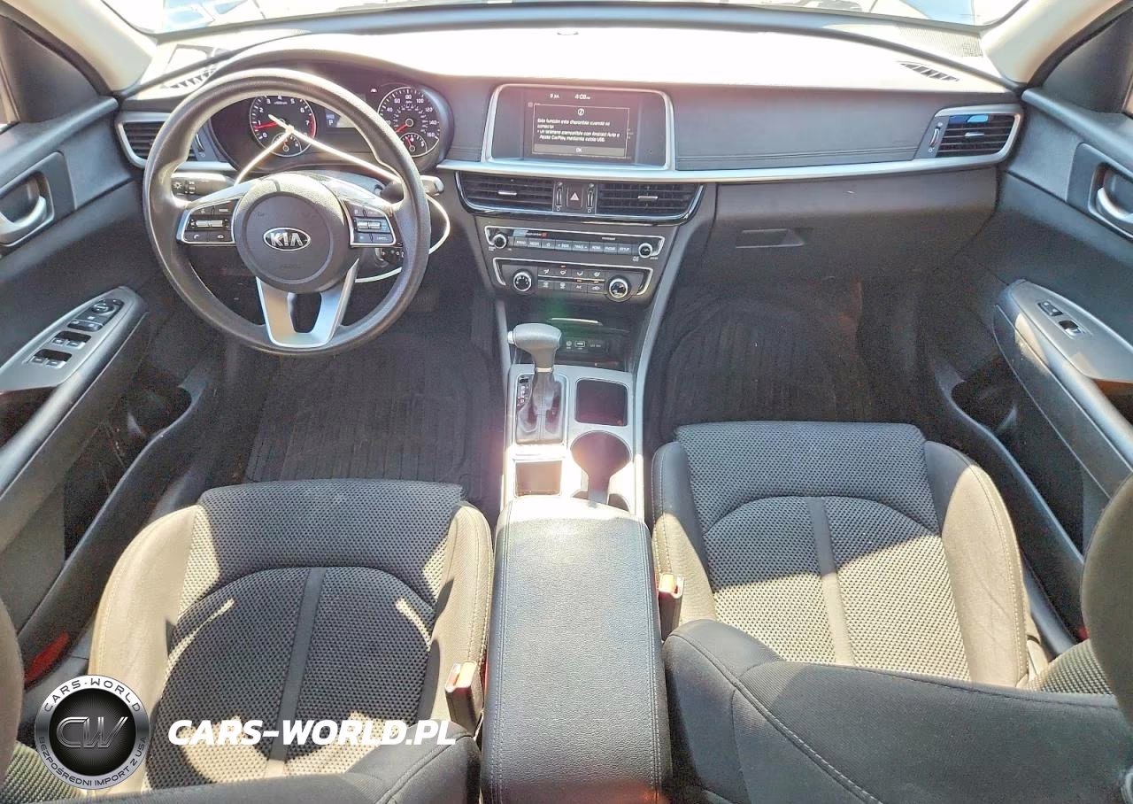 2019 Kia Optima Lx VIN:5XXGT4L30KG350295 - 8