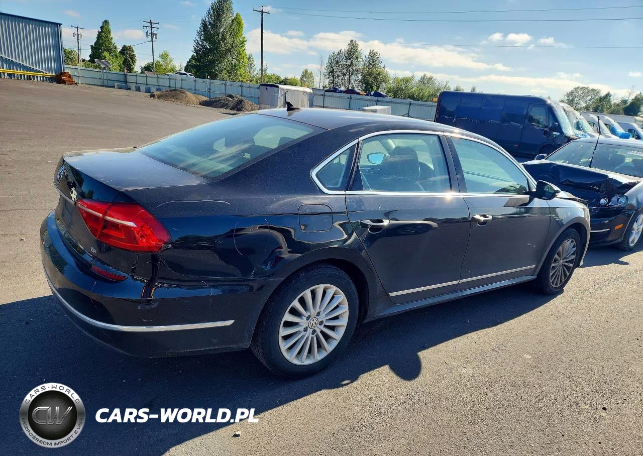 2016 Volkswagen Passat Se VIN:1VWBS7A32GC013374 - 3