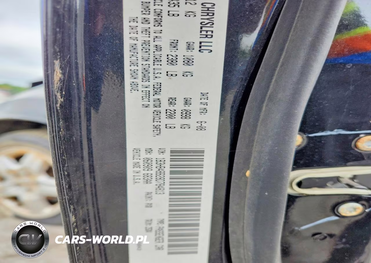 2008 Dodge Caliber Sxt VIN:1B3HB48B28D784813 - 12