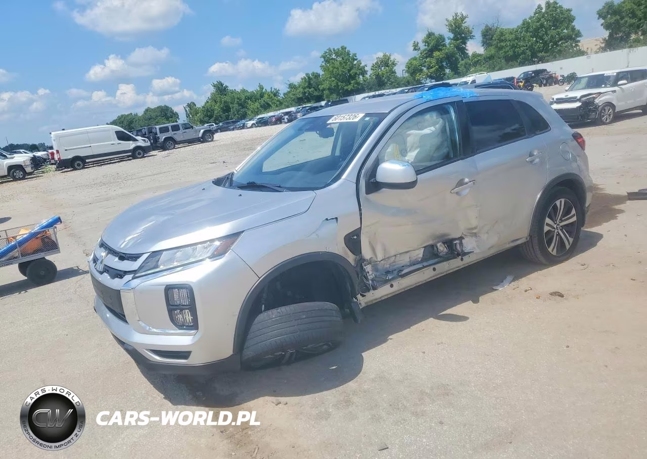 2022 Mitsubishi Outlander Sport Es VIN:JA4ARUAU6NU009847 - 1