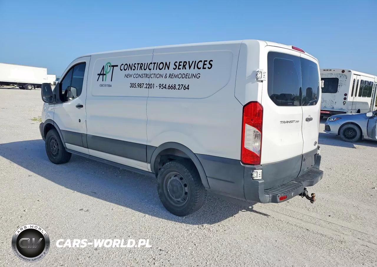 2018 Ford Transit T-250 VIN:1FTYR1ZM9JKA22038 - 2