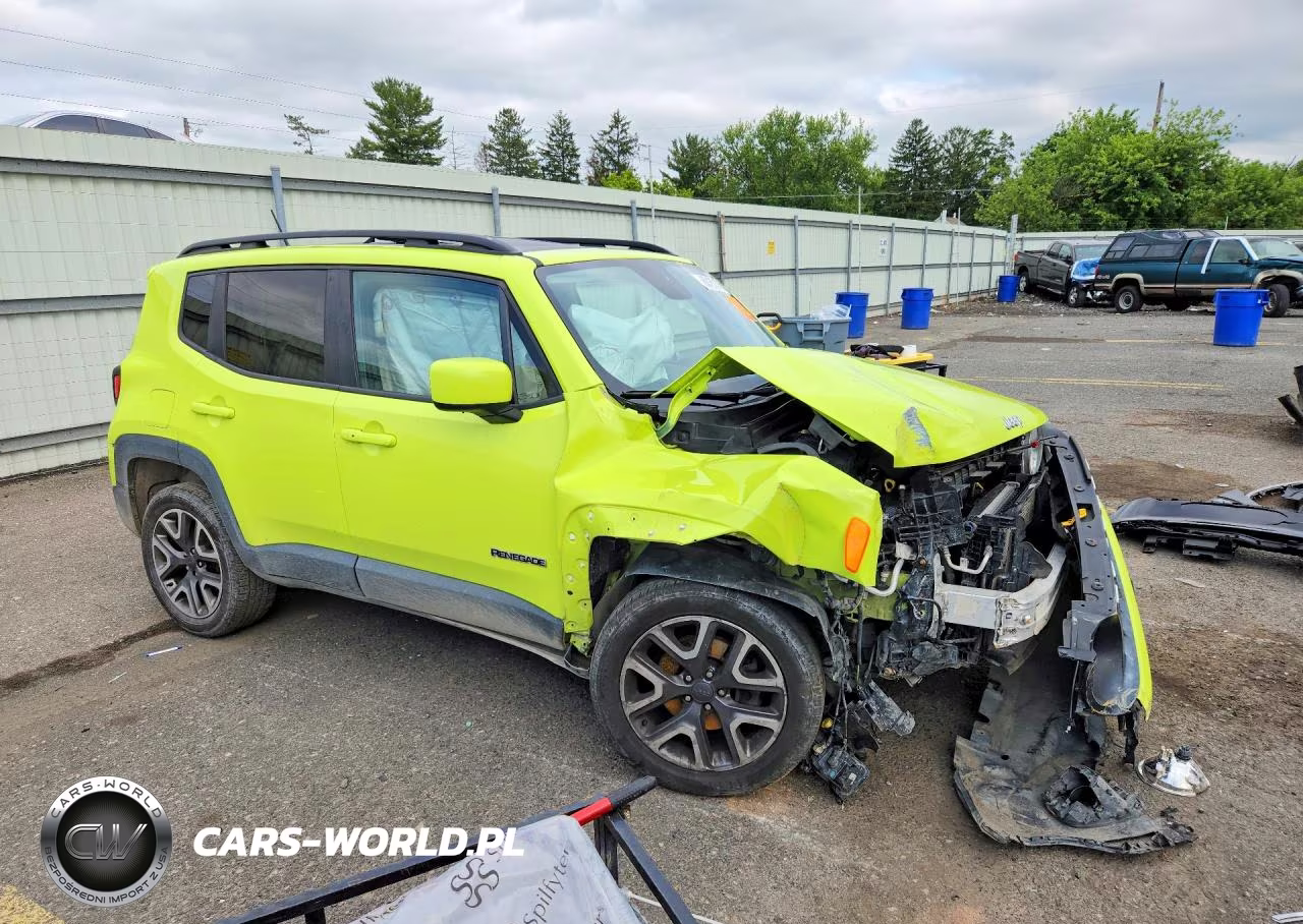 2017 Jeep Renegade Latitude VIN:ZACCJBBB5HPF58307 - 4