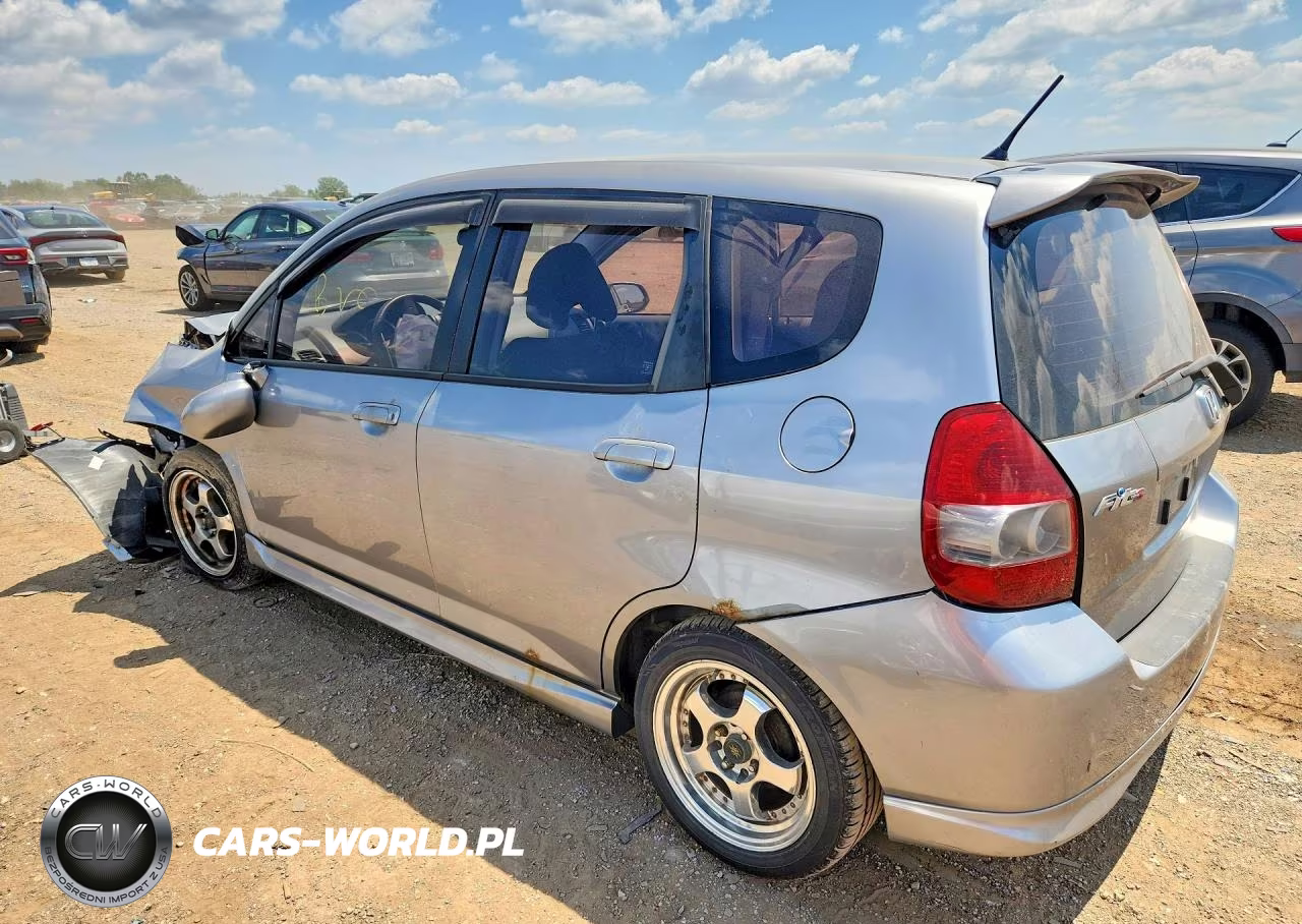 2008 Honda Fit Sport VIN:JHMGD37618S007827 - 2
