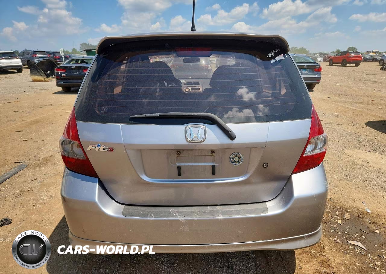 2008 Honda Fit Sport VIN:JHMGD37618S007827 - 6