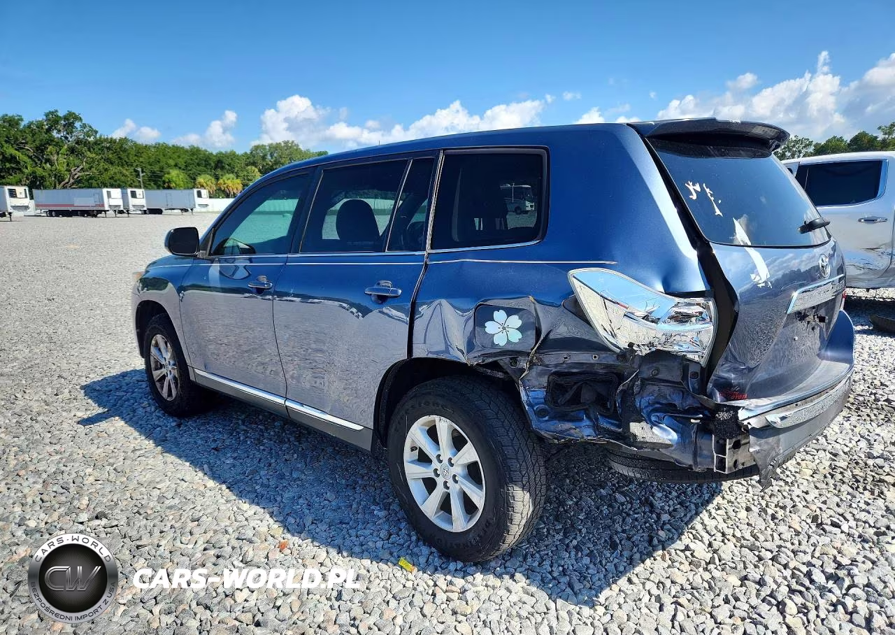 2012 Toyota Highlander Base VIN:5TDZK3EH3CS052998 - 2