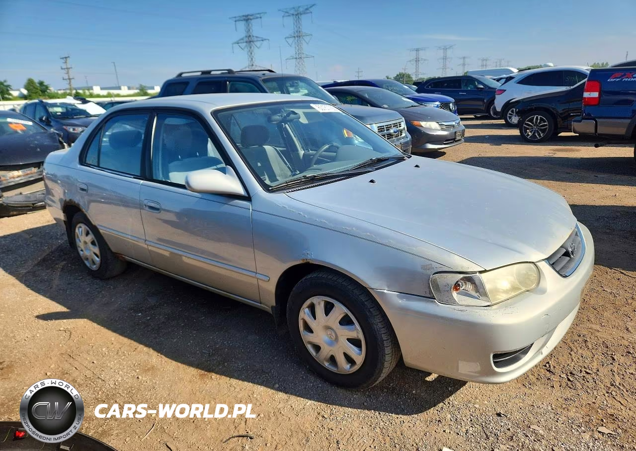 2002 Toyota Corolla Le VIN:1NXBR12E32Z643883 - 4