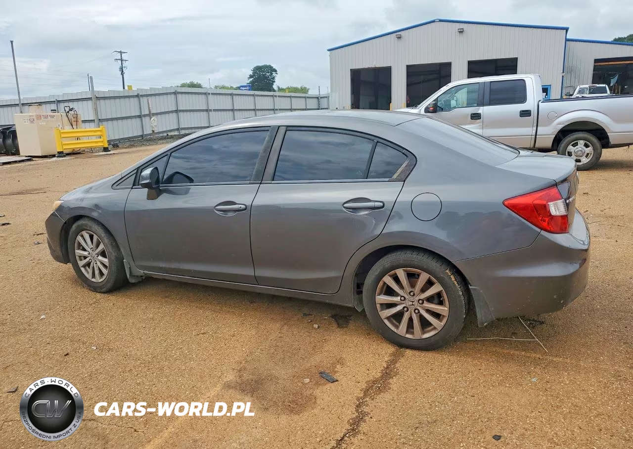 2012 Honda Civic Ex VIN:2HGFB2F82CH591463 - 2