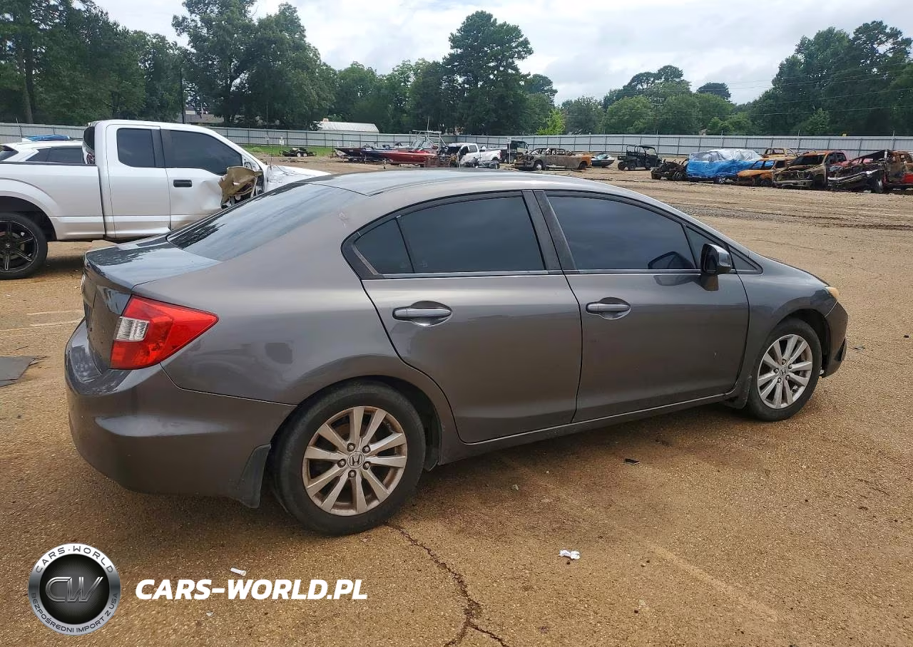 2012 Honda Civic Ex VIN:2HGFB2F82CH591463 - 3