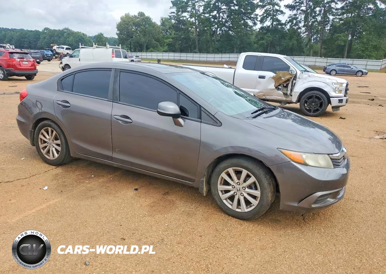 2012 Honda Civic Ex VIN:2HGFB2F82CH591463 - 4