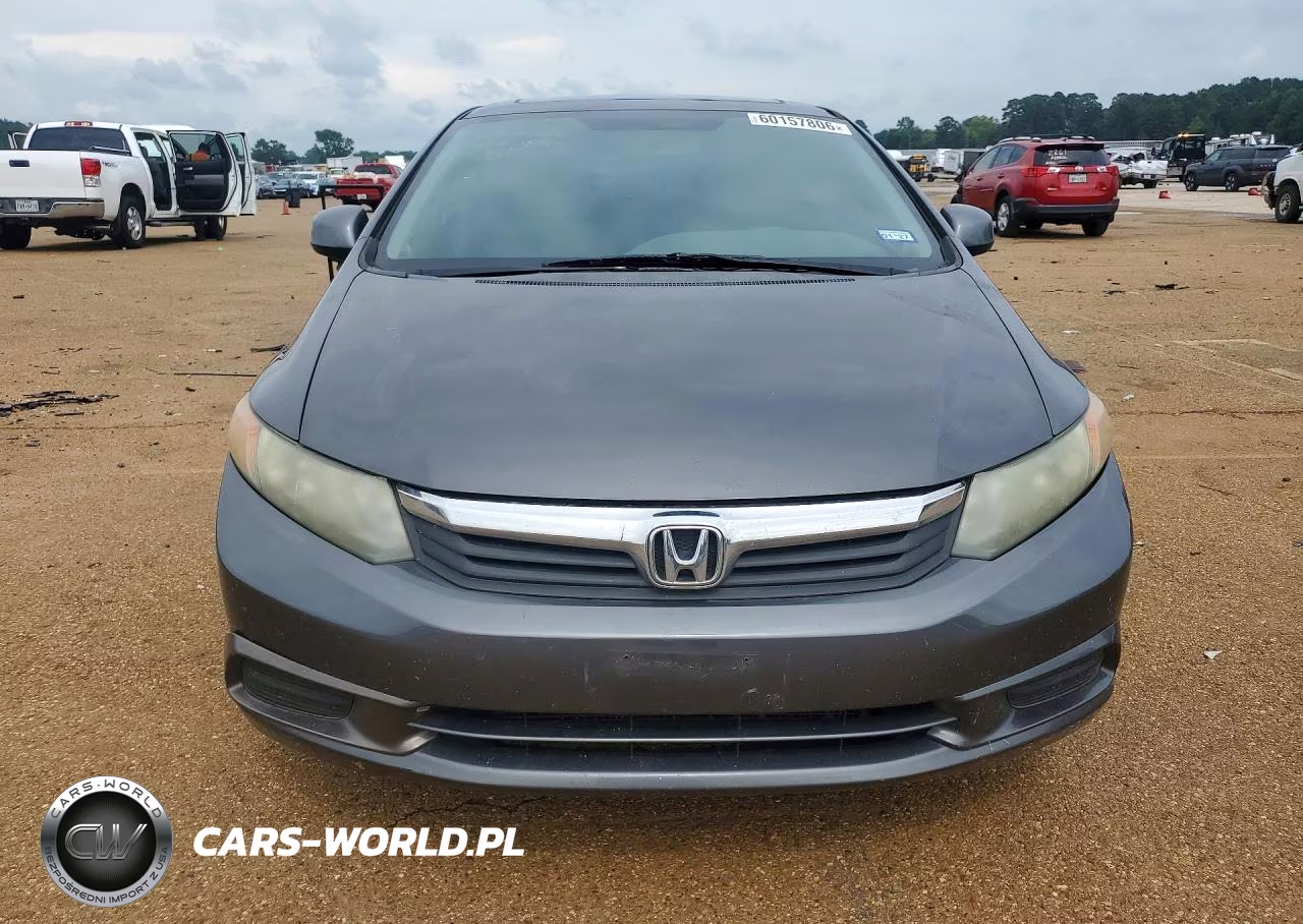 2012 Honda Civic Ex VIN:2HGFB2F82CH591463 - 5