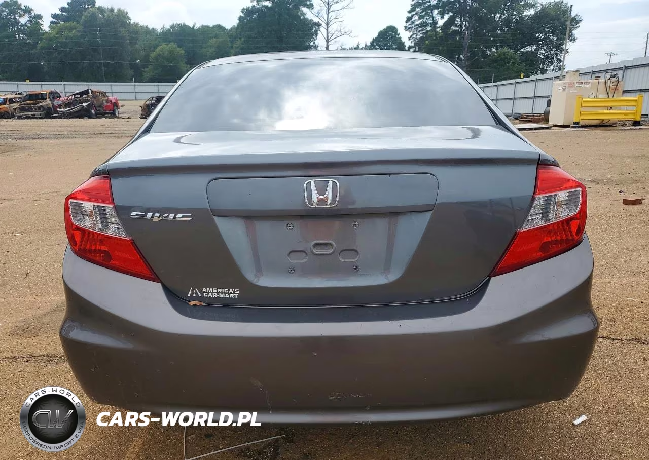 2012 Honda Civic Ex VIN:2HGFB2F82CH591463 - 6