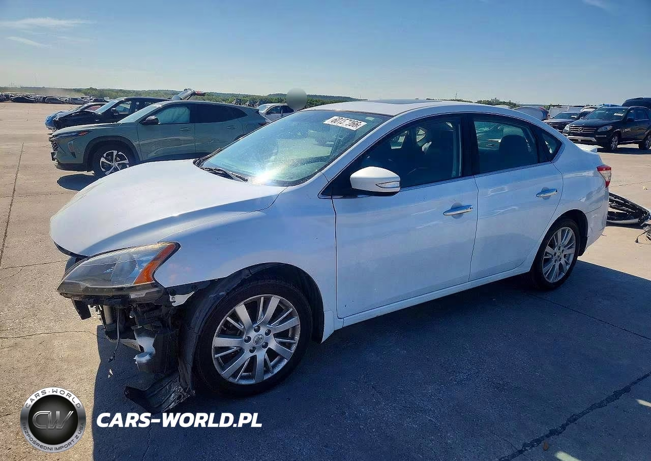 2014 Nissan Sentra Sl VIN:3N1AB7AP8EY307645 - 1
