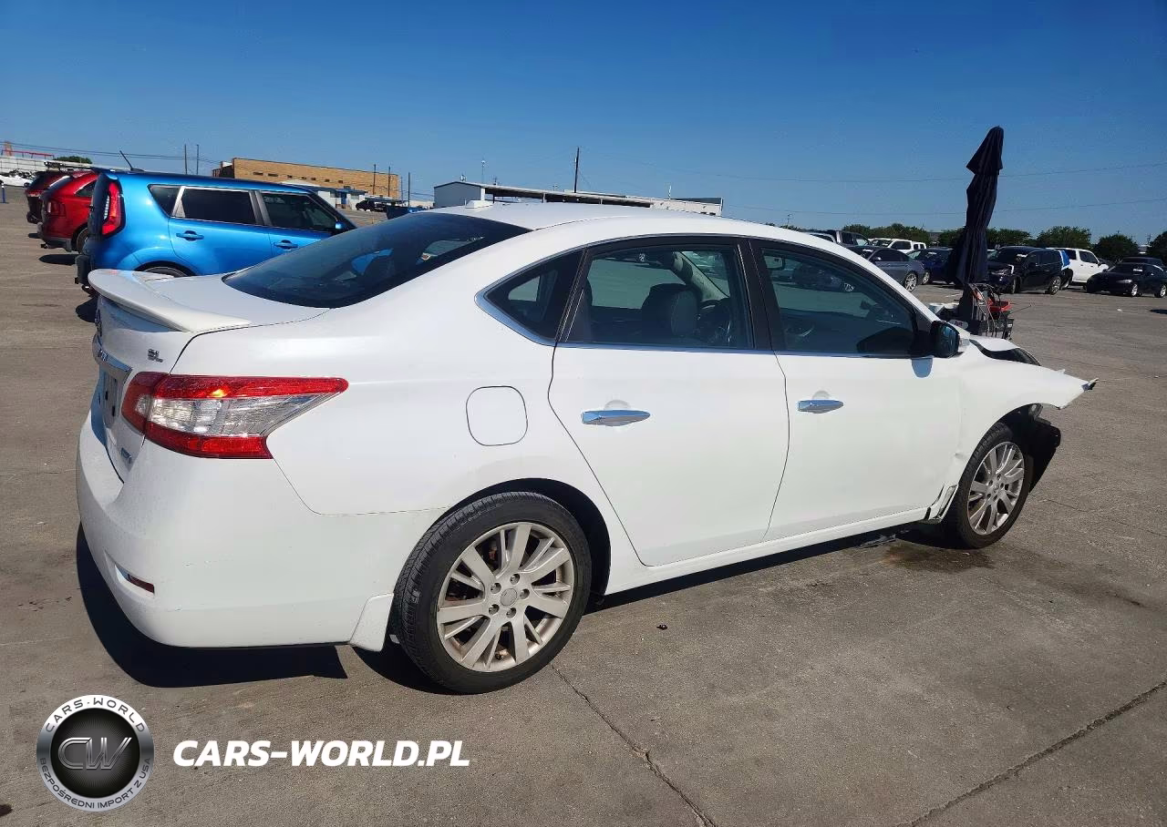 2014 Nissan Sentra Sl VIN:3N1AB7AP8EY307645 - 3