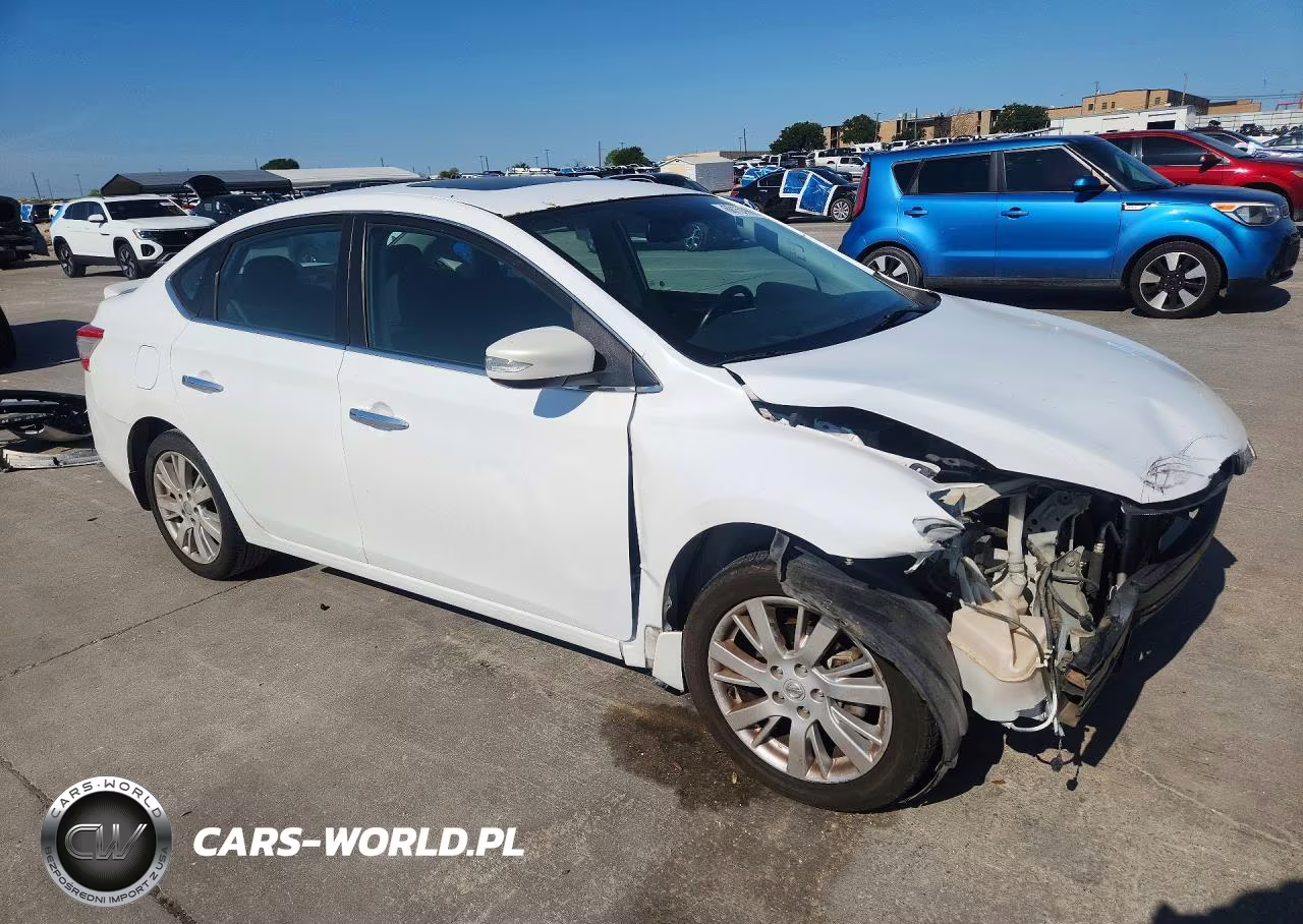 2014 Nissan Sentra Sl VIN:3N1AB7AP8EY307645 - 4