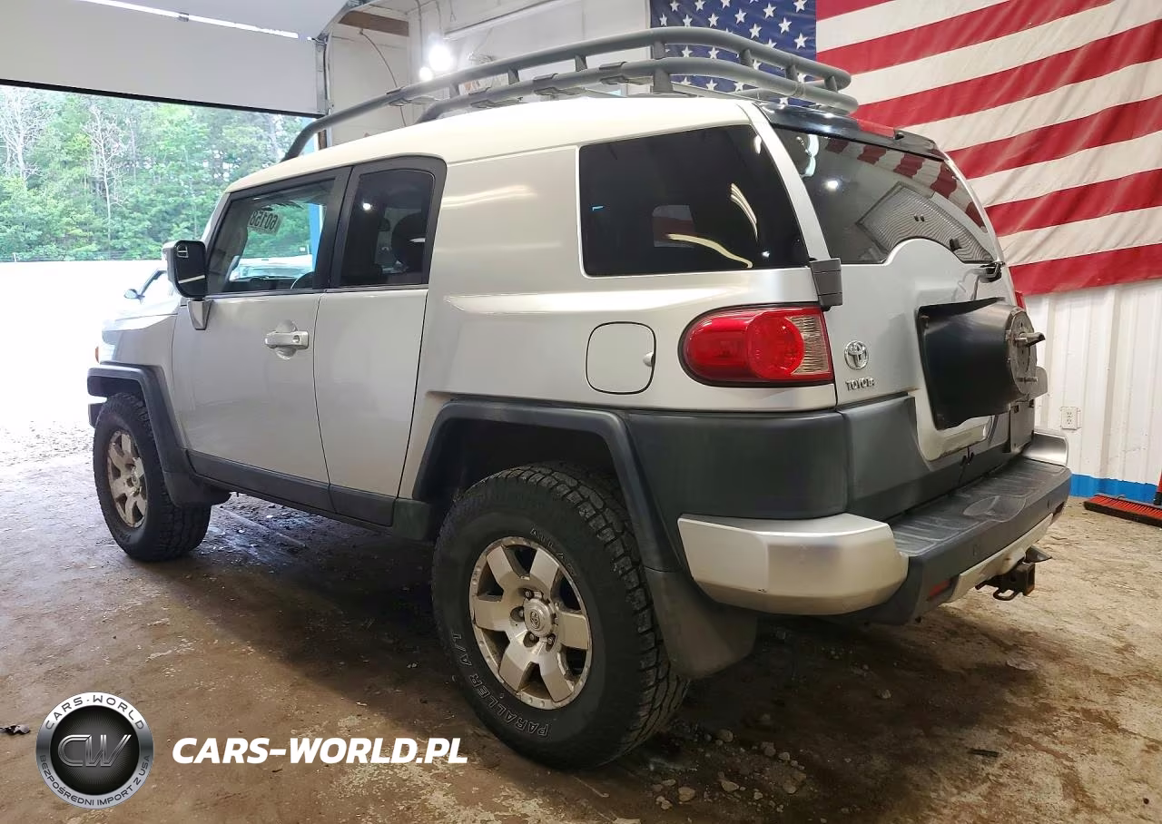 2007 Toyota Fj Cruiser Base VIN:JTEBU11F670058240 - 2