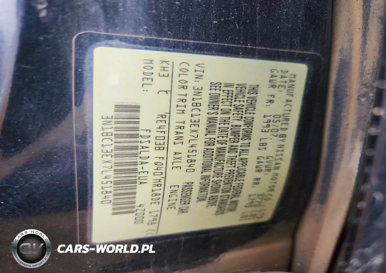 2007 Nissan Versa 1.8 S VIN:3N1BC13EX7L451840 - 12