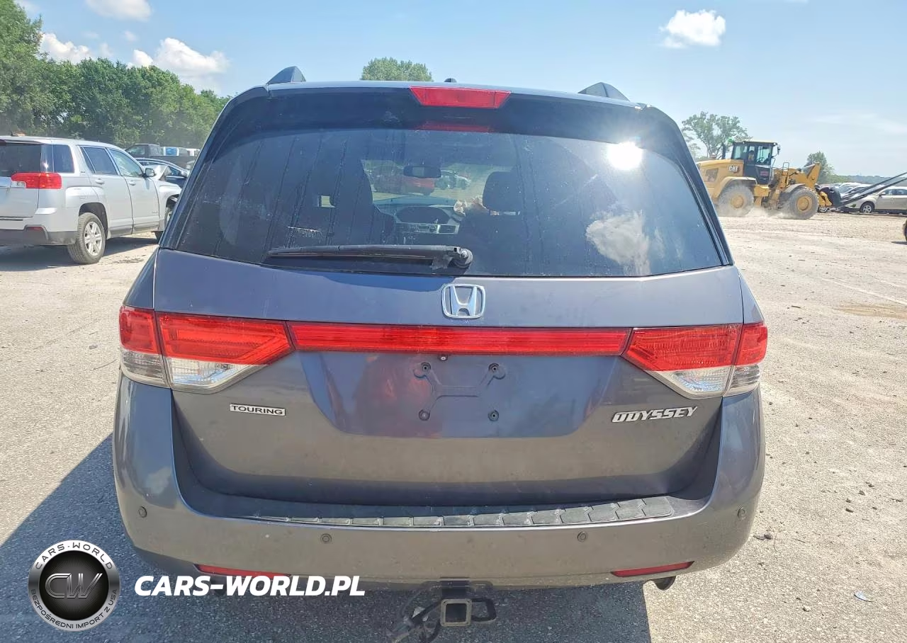 2015 Honda Odyssey Touring-Touring Elite VIN:5FNRL5H90FB507554 - 6