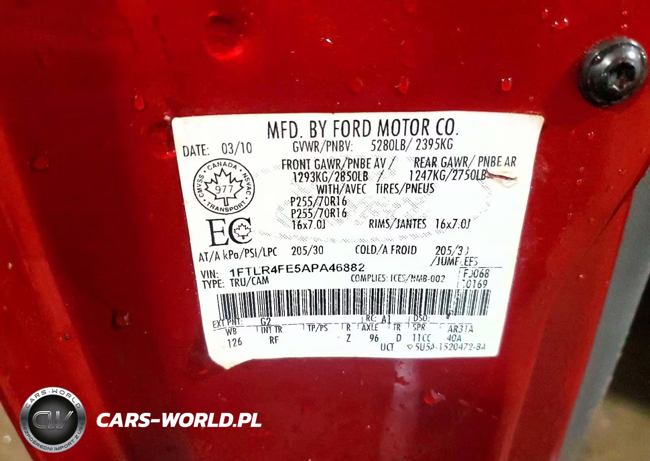 2010 Ford Ranger Super Cab VIN:1FTLR4FE5APA46882 - 12