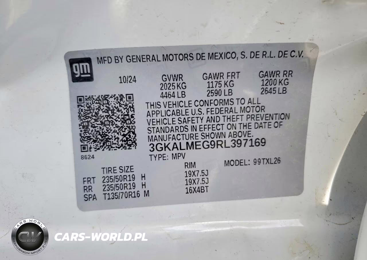 2024 GMC Terrain Sle VIN:3GKALMEG9RL397169 - 12