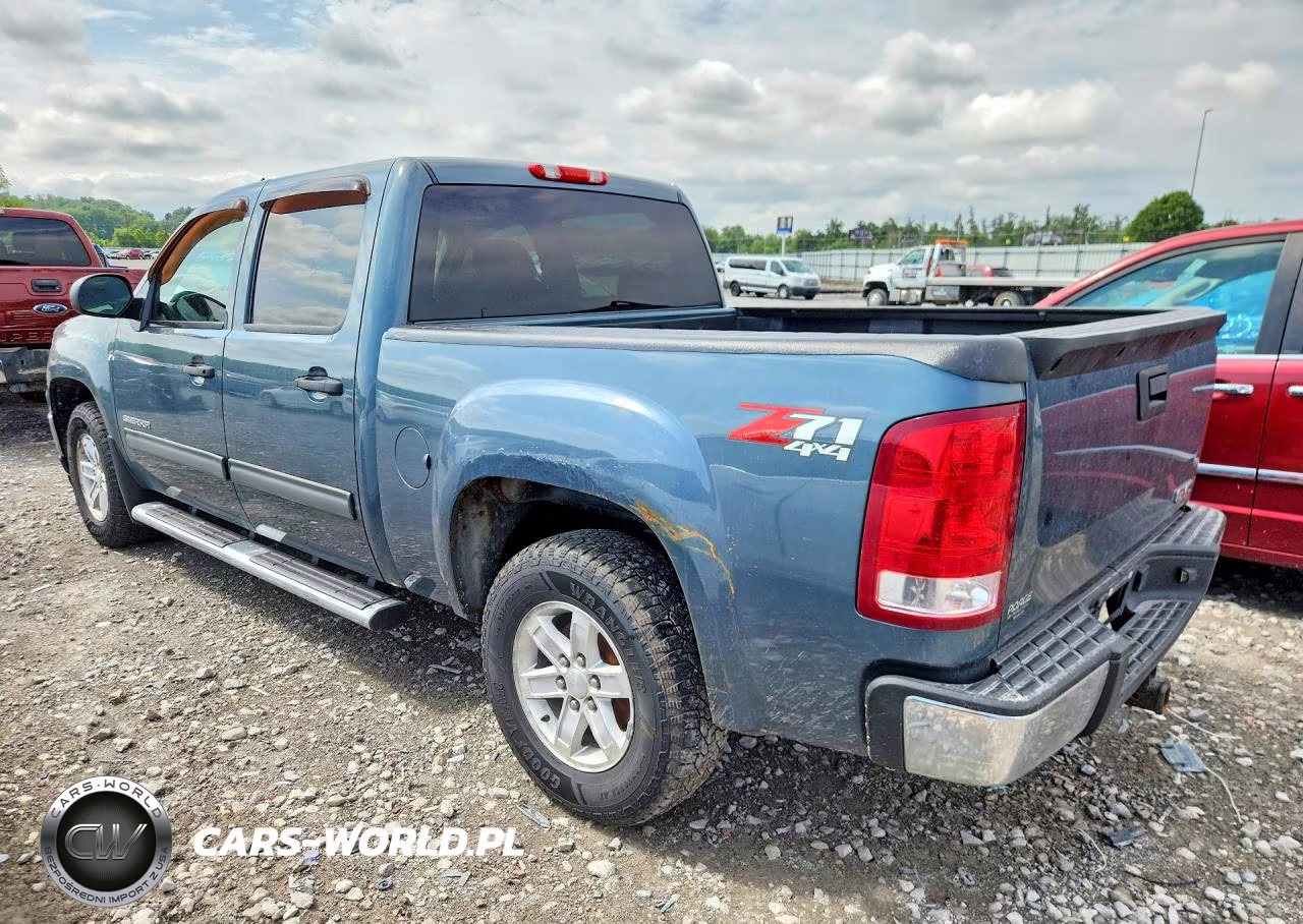 2012 GMC Sierra K1500 Sle VIN:3GTP2VE74CG182362 - 2