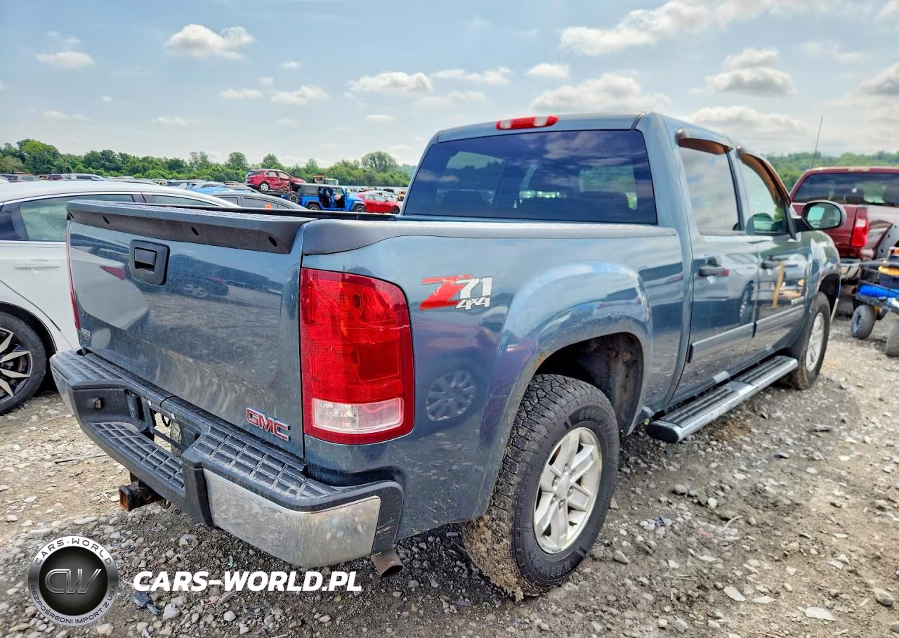 2012 GMC Sierra K1500 Sle VIN:3GTP2VE74CG182362 - 3
