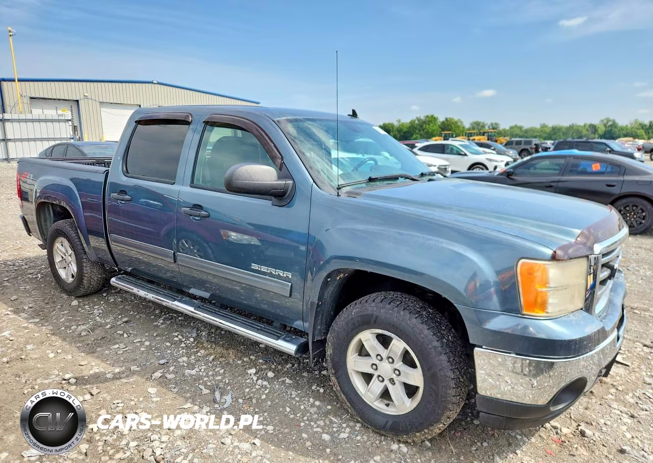 2012 GMC Sierra K1500 Sle VIN:3GTP2VE74CG182362 - 4