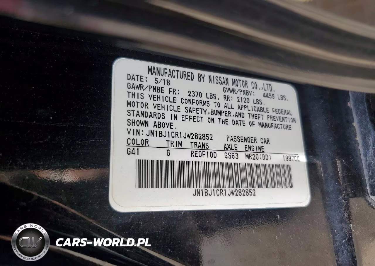 2018 Nissan Rogue Sport Sl VIN:JN1BJ1CR1JW282852 - 13
