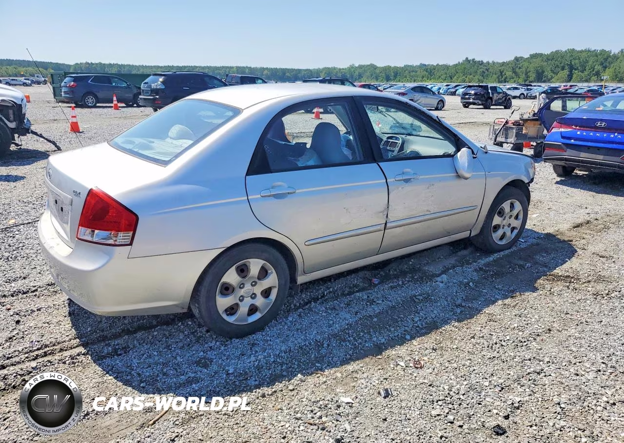 2009 Kia Spectra Lx VIN:KNAFE221395627091 - 3