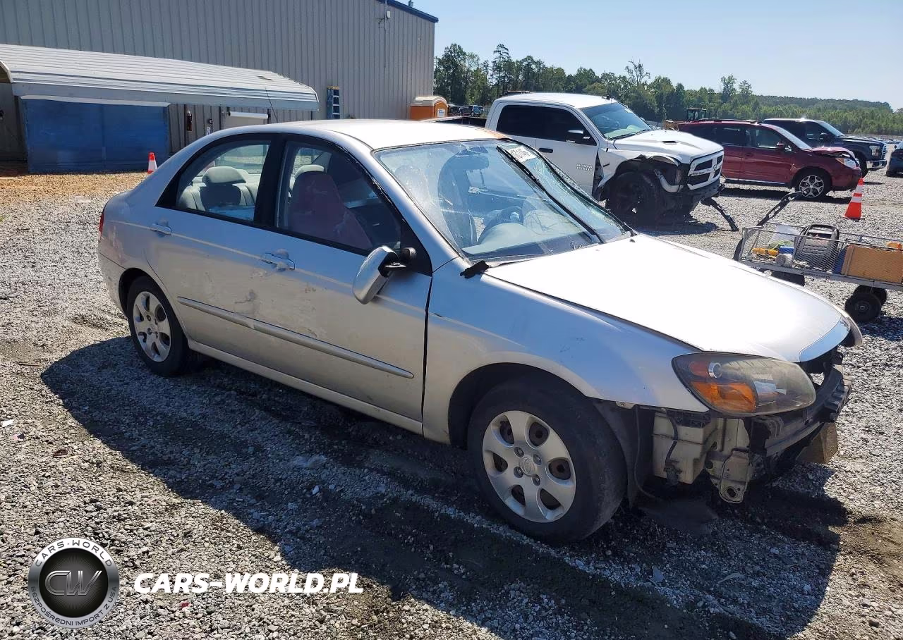 2009 Kia Spectra Lx VIN:KNAFE221395627091 - 4