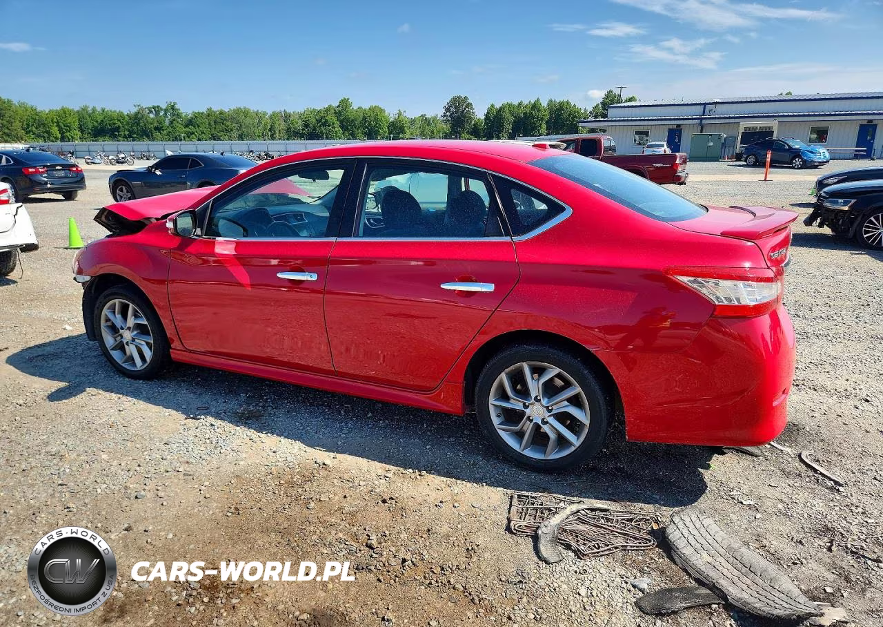 2015 Nissan Sentra Sr VIN:3N1AB7AP2FY317413 - 2