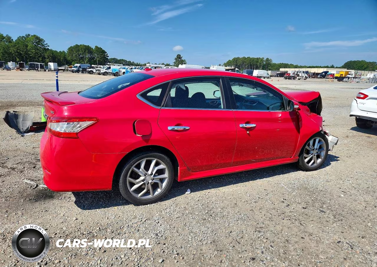 2015 Nissan Sentra Sr VIN:3N1AB7AP2FY317413 - 3