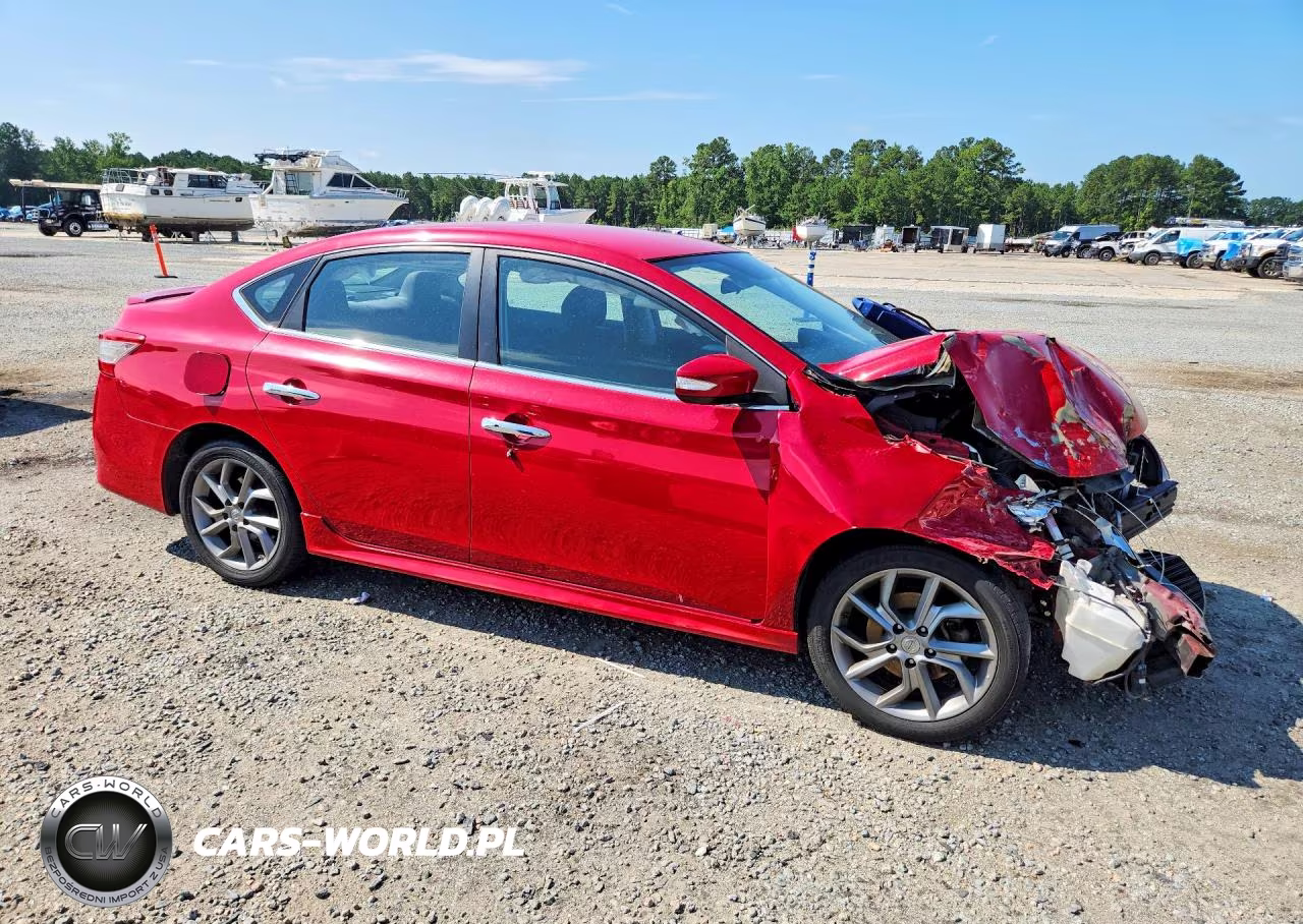2015 Nissan Sentra Sr VIN:3N1AB7AP2FY317413 - 4