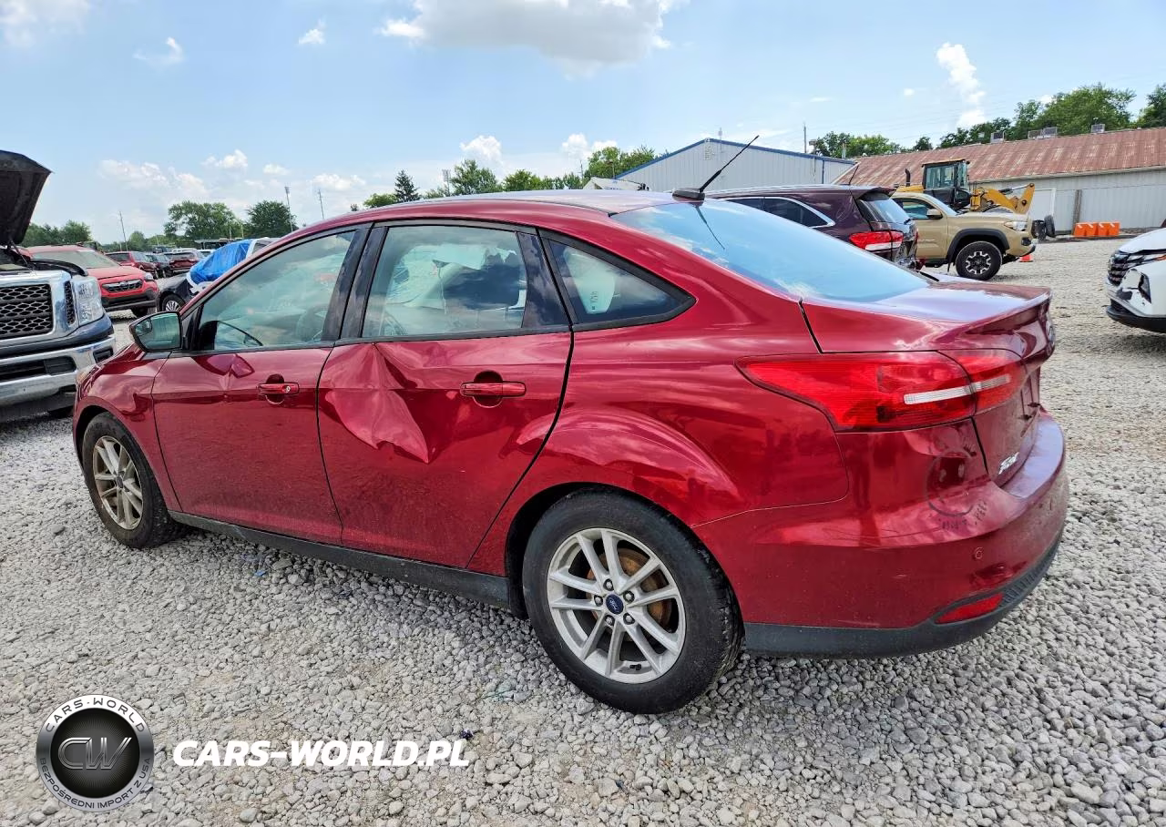 2016 Ford Focus Se VIN:1FADP3F25GL376456 - 2