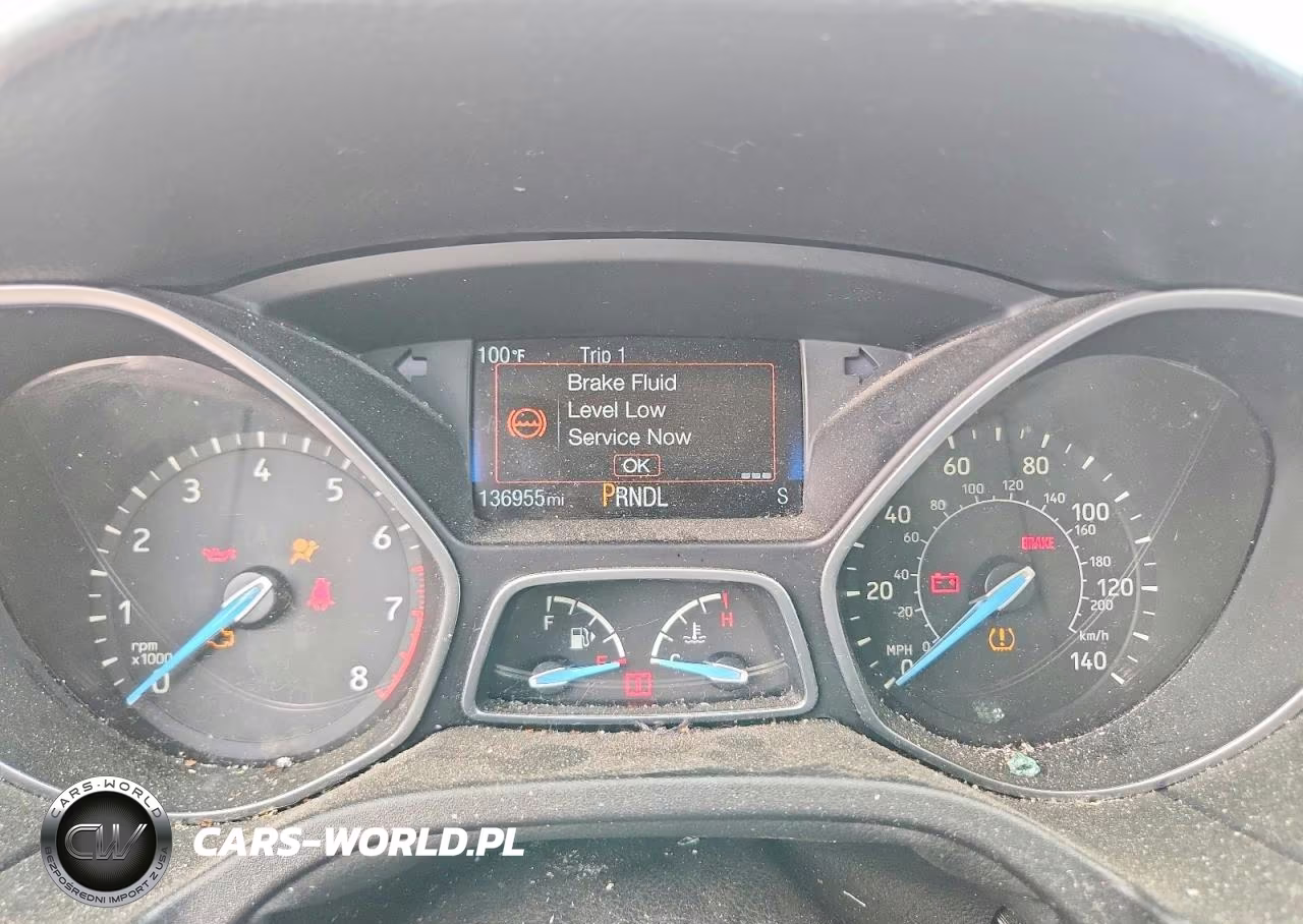 2016 Ford Focus Se VIN:1FADP3F25GL376456 - 9