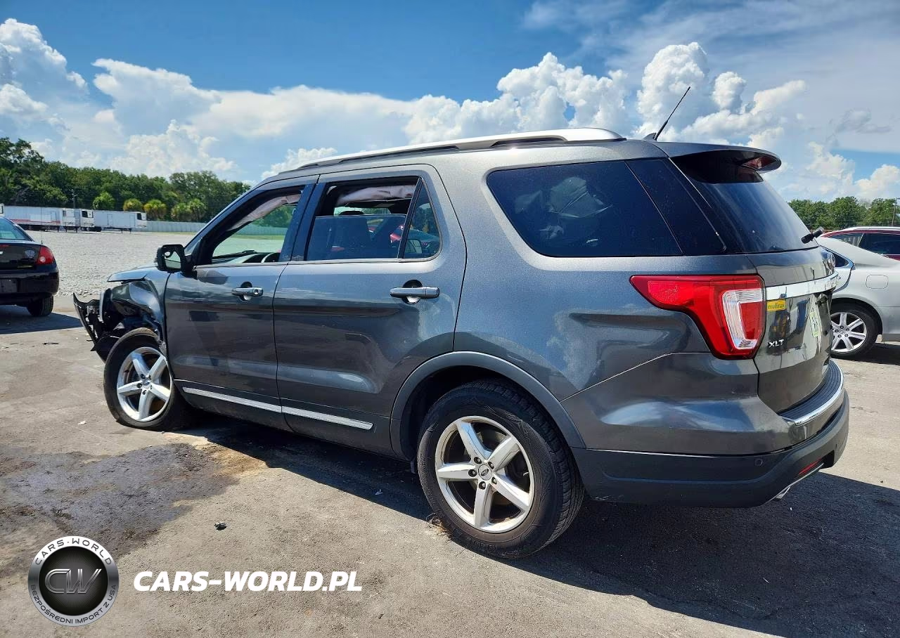 2018 Ford Explorer Xlt VIN:1FM5K7D80JGC91029 - 2