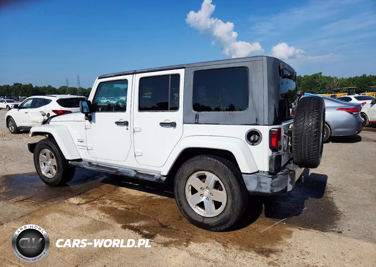 2008 Jeep Wrangler Unlimited Sahara VIN:1J4GA59178L539272 - 2