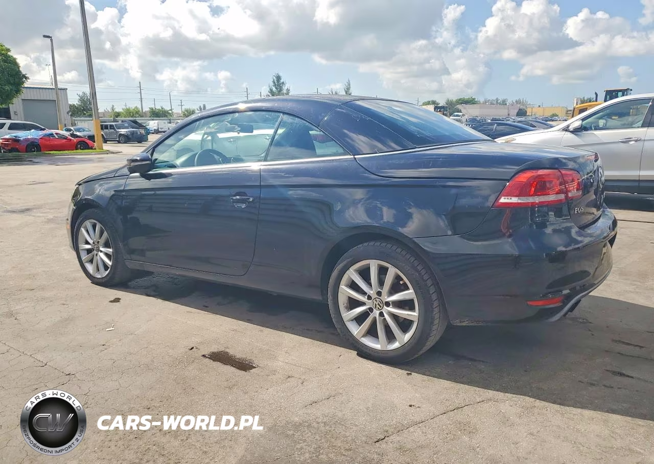 2013 Volkswagen Eos Komfort VIN:WVWBW8AH9DV000081 - 2