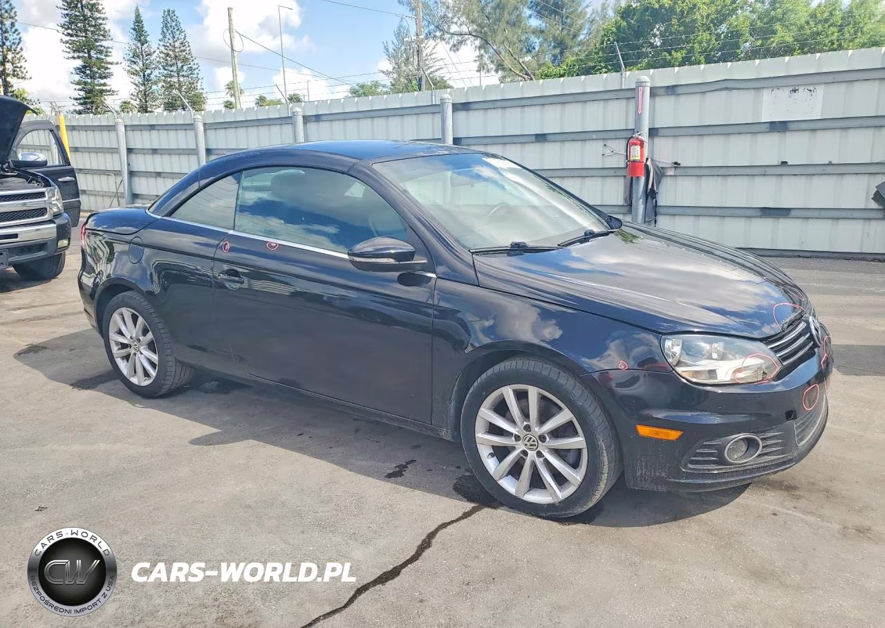 2013 Volkswagen Eos Komfort VIN:WVWBW8AH9DV000081 - 4