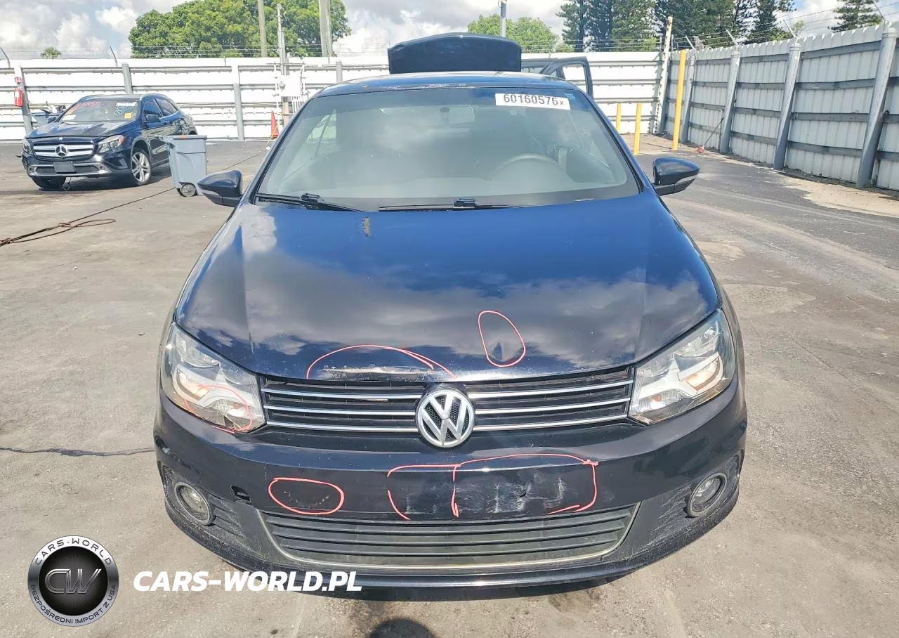 2013 Volkswagen Eos Komfort VIN:WVWBW8AH9DV000081 - 5