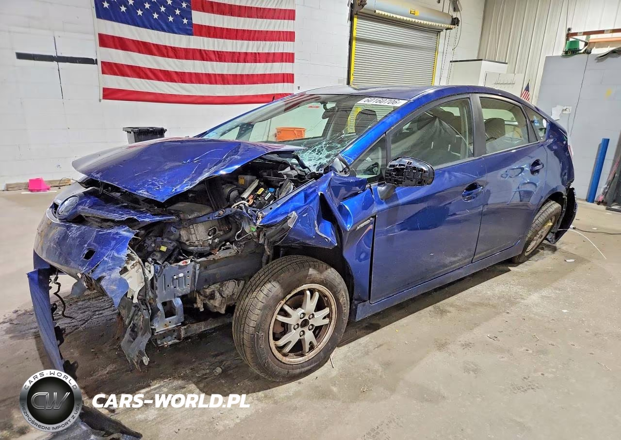 2011 Toyota Prius Three VIN:JTDKN3DU8B0307380 - 1