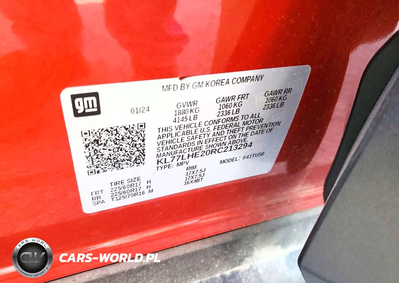 2024 Chevrolet Trax 1Lt VIN:KL77LHE20RC213294 - 13