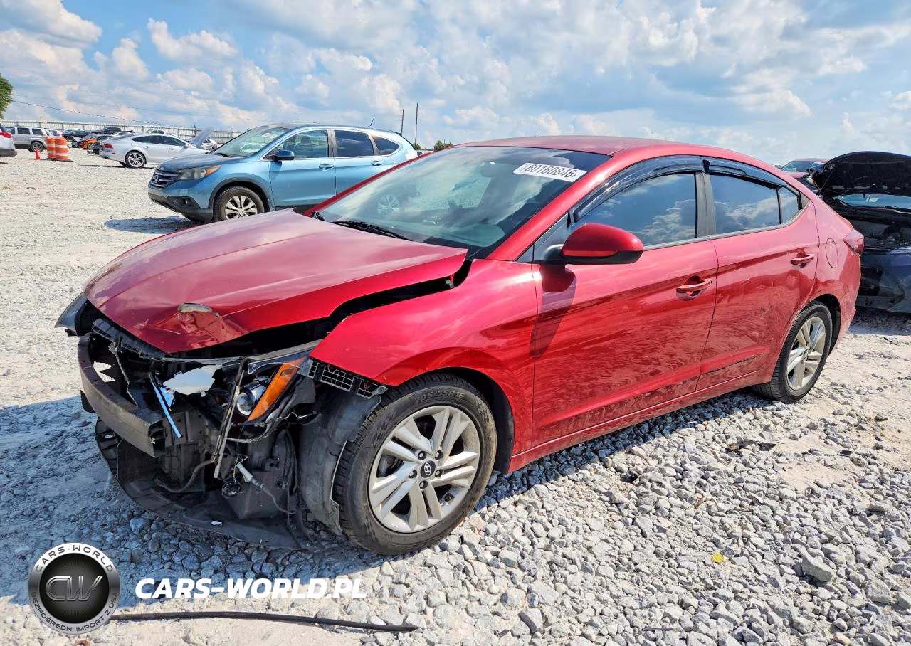 2019 Hyundai Elantra Sel VIN:5NPD84LF4KH415202 - 1
