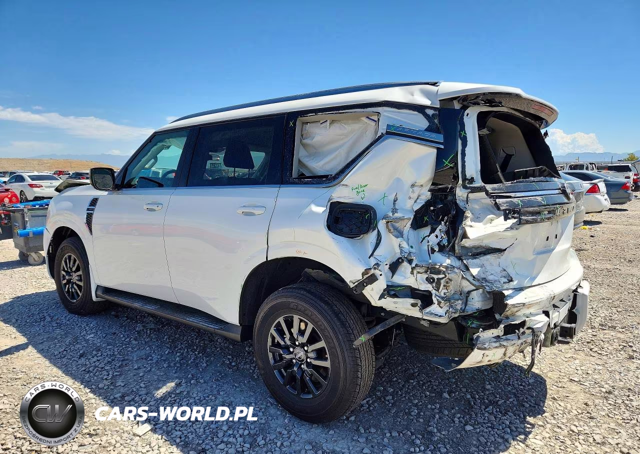 2025 Nissan Armada Sv VIN:JN8AY3AEXS9400630 - 2