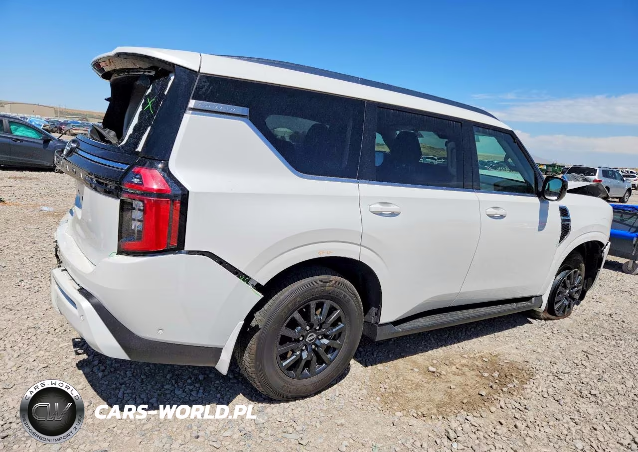 2025 Nissan Armada Sv VIN:JN8AY3AEXS9400630 - 3