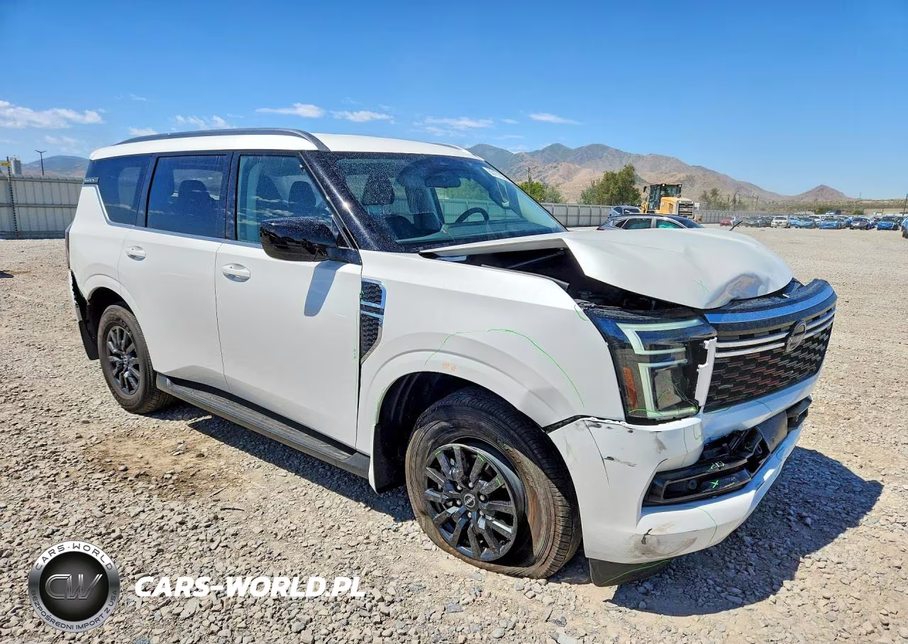2025 Nissan Armada Sv VIN:JN8AY3AEXS9400630 - 4